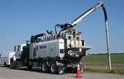 New Vacuum Truck working in the field,New Vacuum Truck for Sale